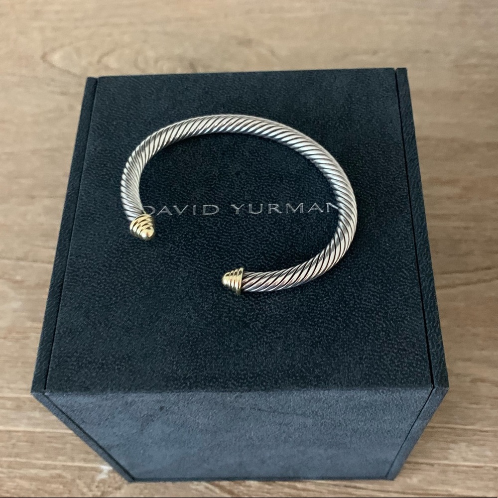 David Yurman Cable Classics Bracelet with 14k Gold